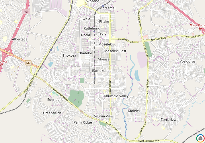 Map location of Ramakonopi